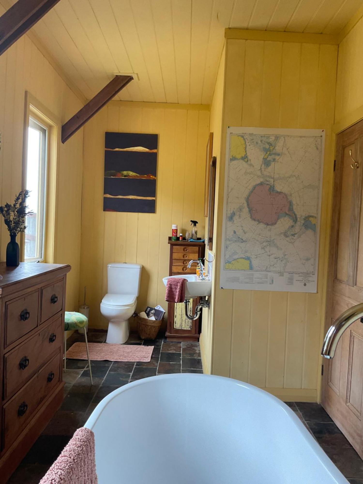 The Woolshed And Farmhouse Blue, Bruny Island Barnes Bay Eksteriør billede