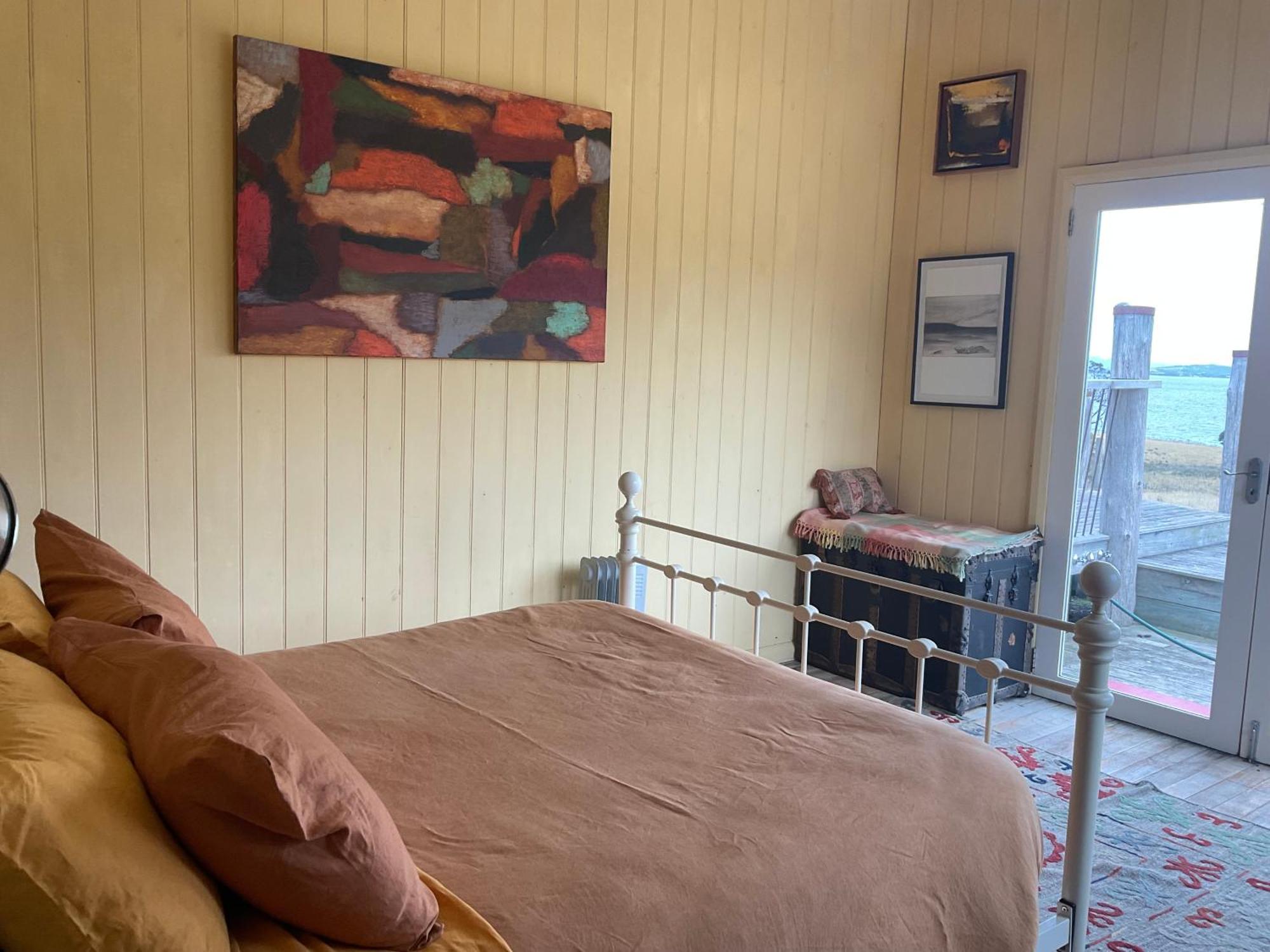 The Woolshed And Farmhouse Blue, Bruny Island Barnes Bay Eksteriør billede
